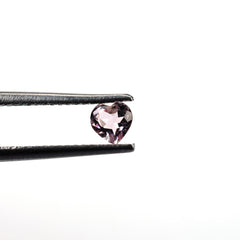 PINK TOURMALINE CUT HEART (VERY LITE)(CLEAN) 4.00X4.00 MM 0.25 Cts.