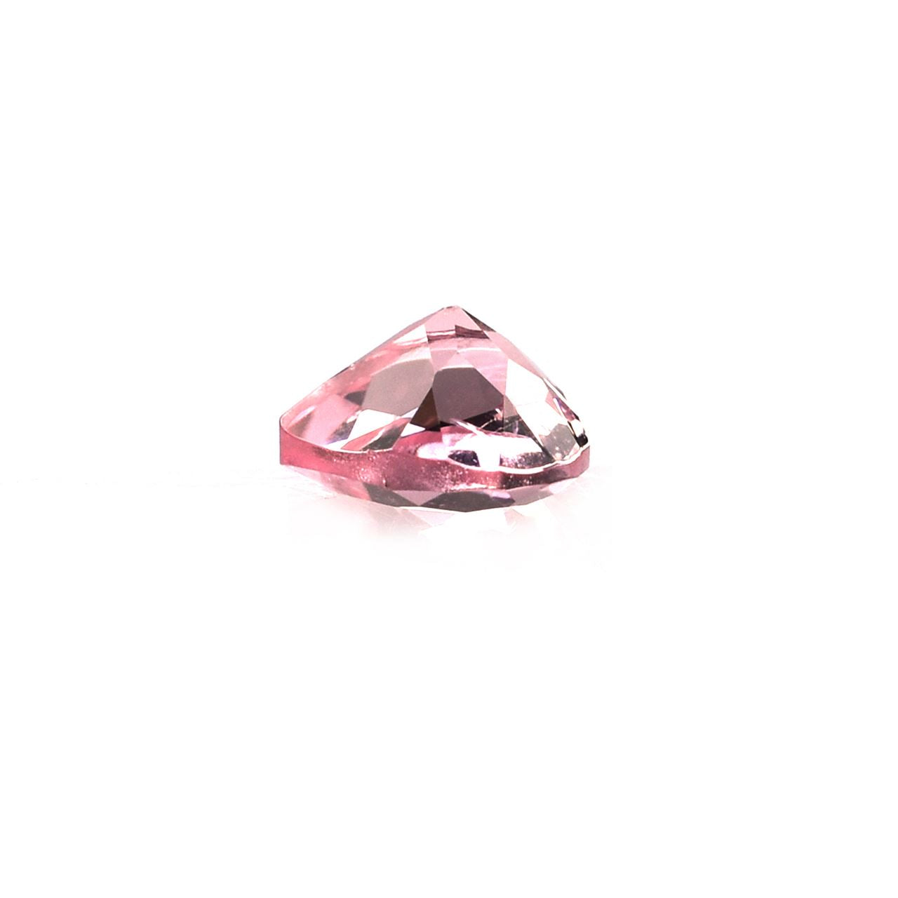 PINK TOURMALINE CUT HEART (VERY LITE )(CLEAN) 5.00X5.00 MM 0.60 Cts.