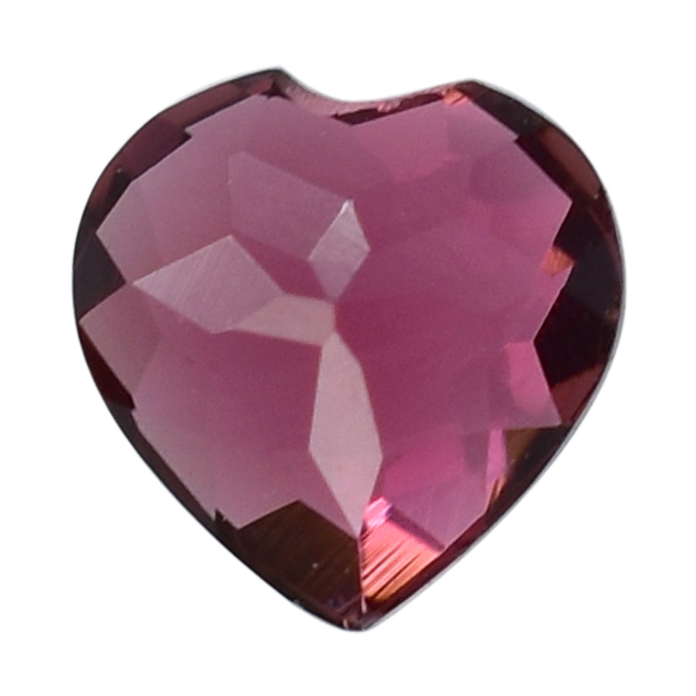 PINK TOURMALINE CHECKER CUT HEART 4MM 0.26 Cts.