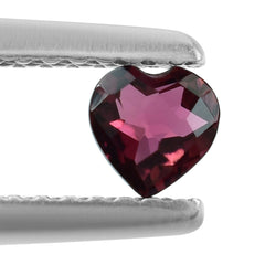 PINK TOURMALINE CHECKER CUT HEART 4MM 0.26 Cts.