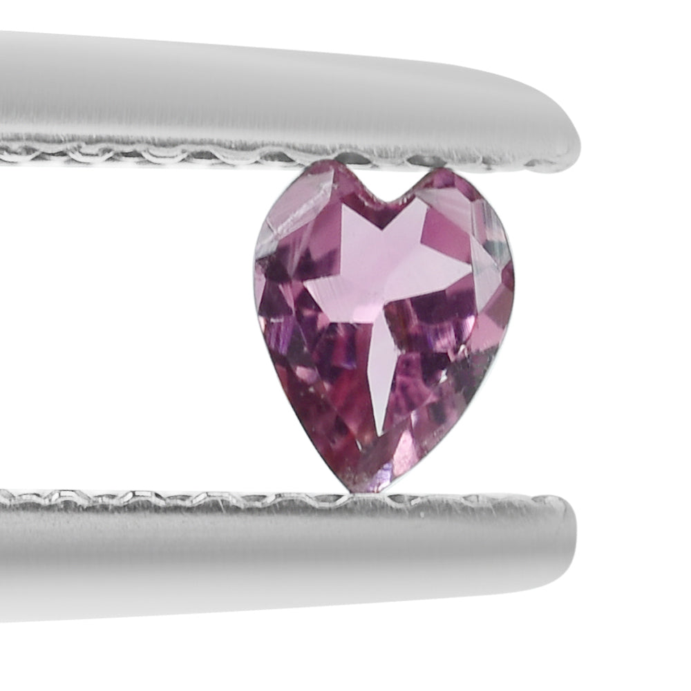 PINK TOURMALINE CUT HEART 4X3MM 0.13 Cts.