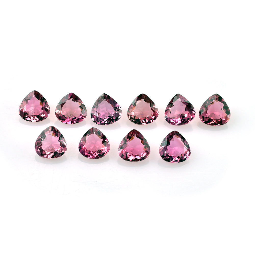 PINK TOURMALINE CUT HEART 6.50MM 0.81 Cts.