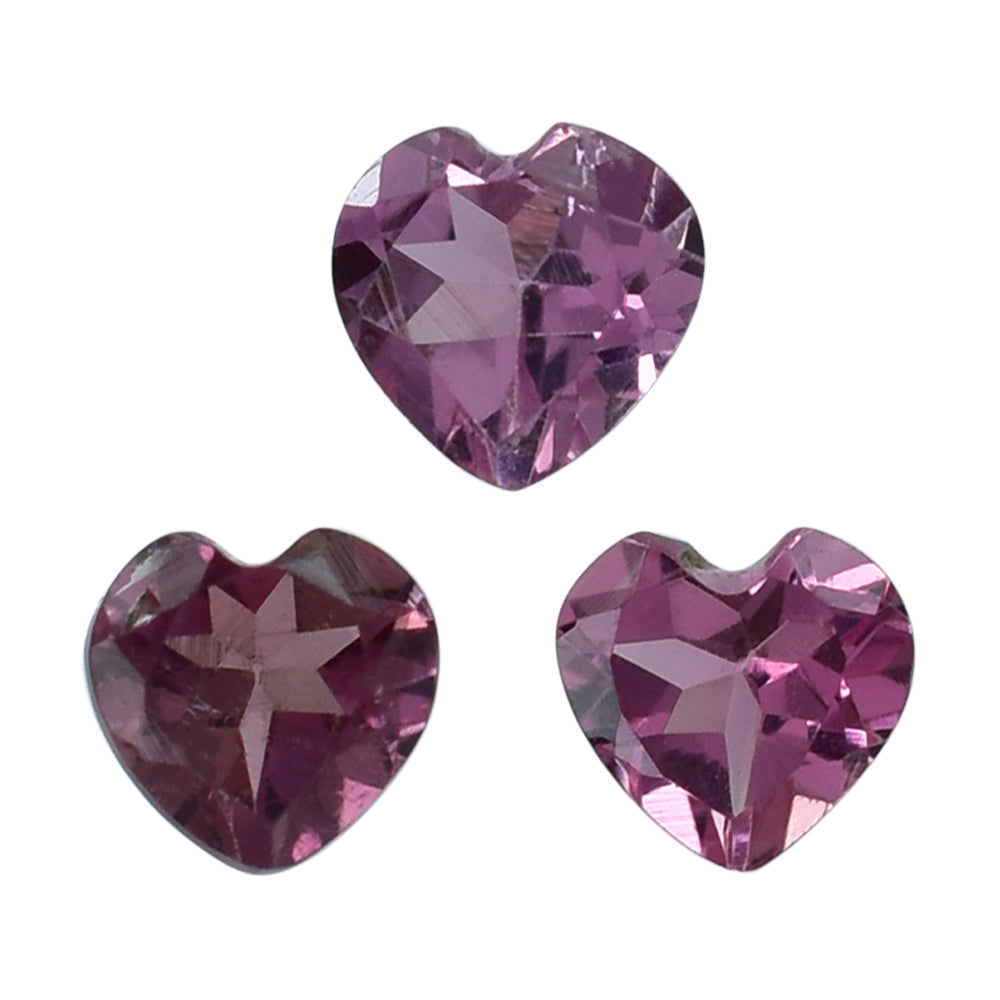 PINK TOURMALINE CUT HEART 4MM 0.23 Cts.