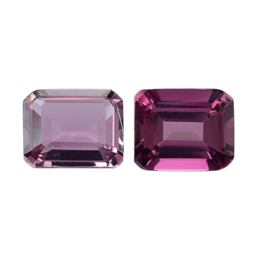 PINK TOURMALINE CUT OCTAGON 5X4MM 0.40 Cts.