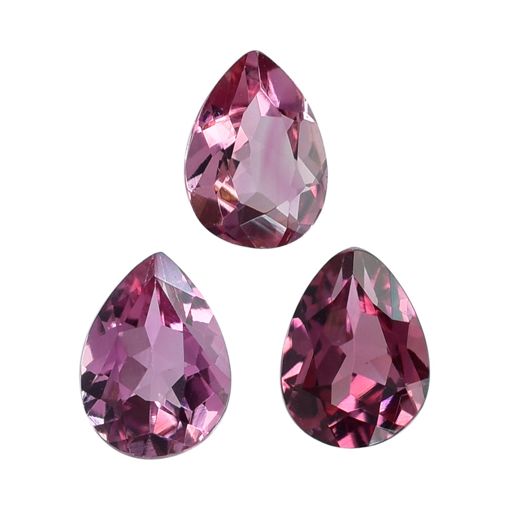 PINK TOURMALINE CUT PEAR 5.50X4MM 0.33 Cts.