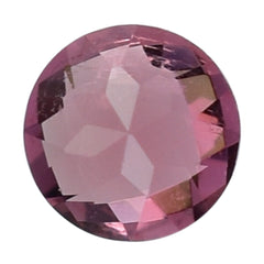 PINK TOURMALINE CHECKER CUT ROUND 3MM 0.12 Cts.