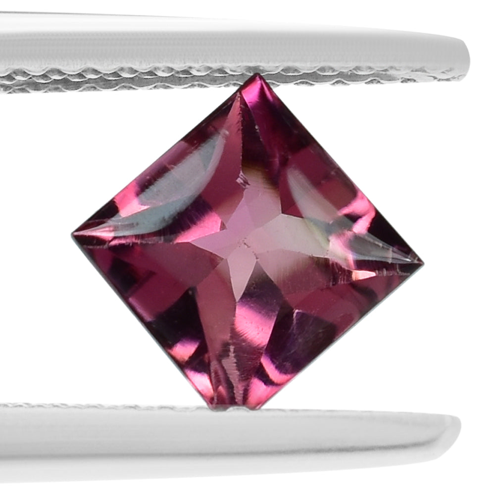 PINK TOURMALINE BUFFTOP SQUARE 6MM 1.07 Cts.