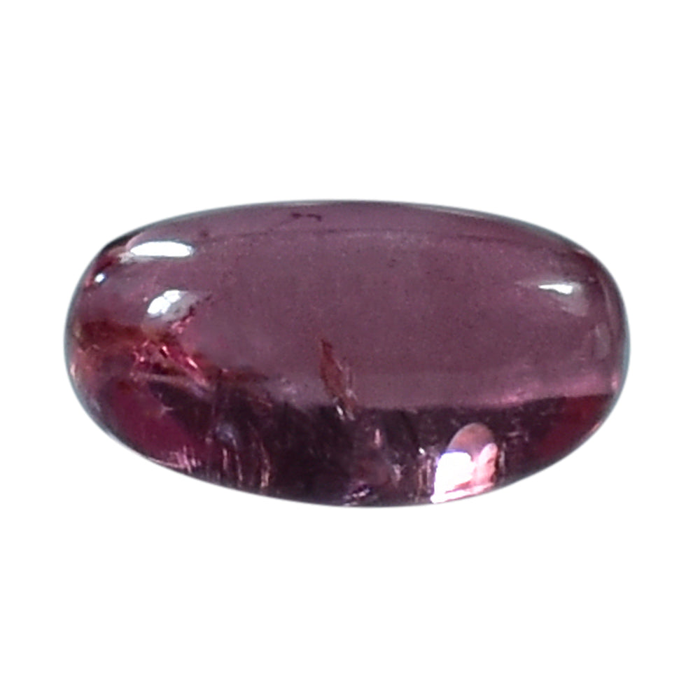 PINK TOURMALINE PLAIN TUMBLE (FULL DRILL) 7X5MM 1.16 Cts.