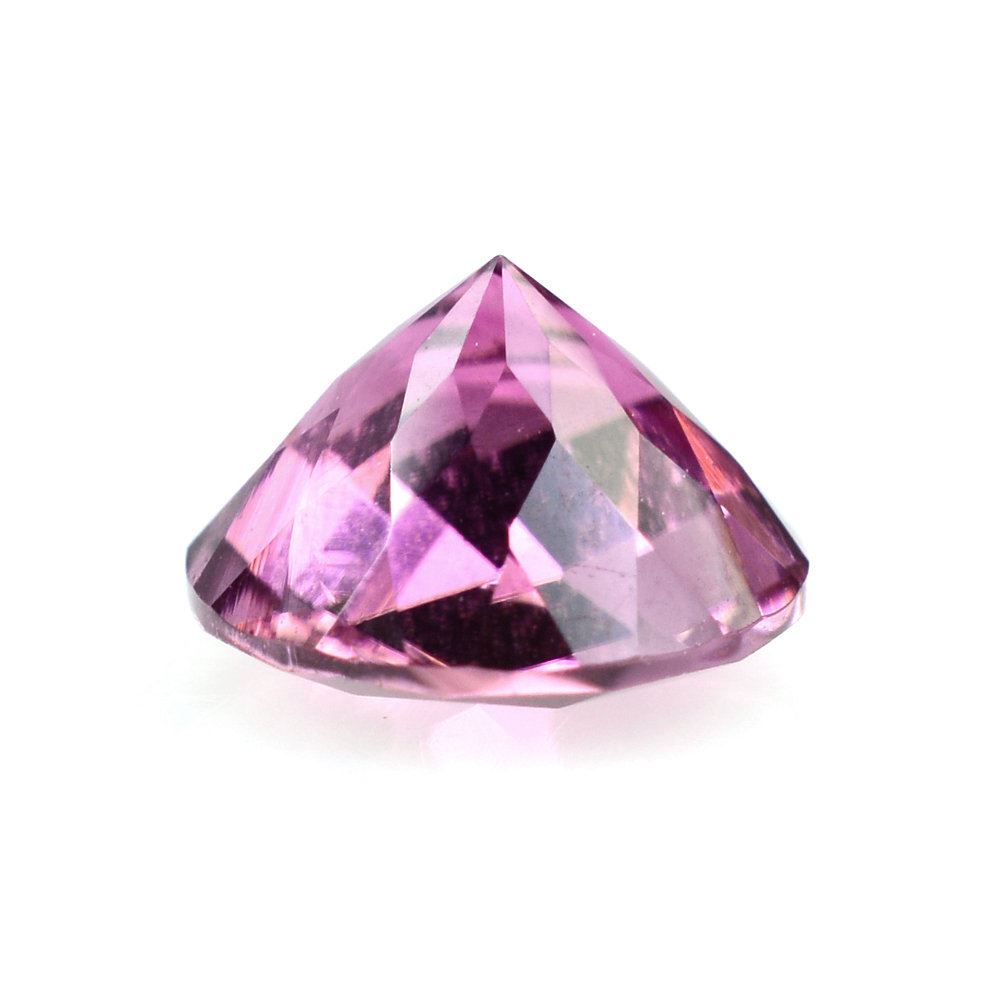 PINK TOURMALINE CHECKER CUT ROUND (MEDIUM) 7MM 1.08 Cts.