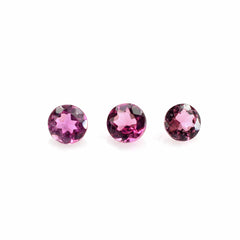 PINK TOURMALINE CUT ROUND 2.50MM 0.06 Cts.