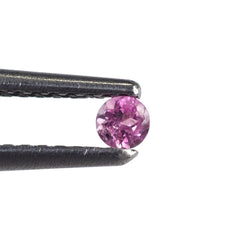PINK TOURMALINE CUT ROUND (LITE) 2.50MM 0.06 Cts.