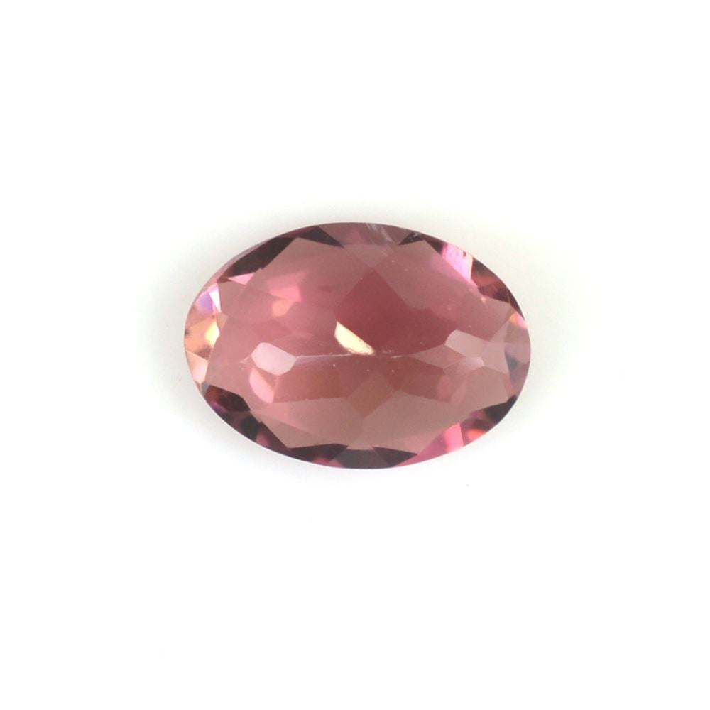 PINK TOURMALINE CUT OVAL (MEDIUM) (HI) 7X5MM 0.77 Cts.