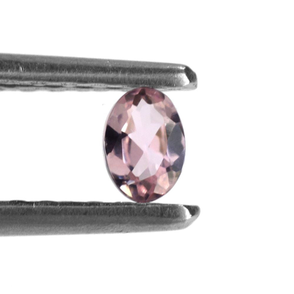 PINK TOURMALINE CUT OVAL (LITE) (HI) 4X3MM 0.16 Cts.