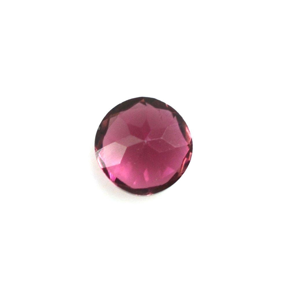PINK TOURMALINE CUT ROUND (VERY DARK) 3.50MM 0.18 Cts.