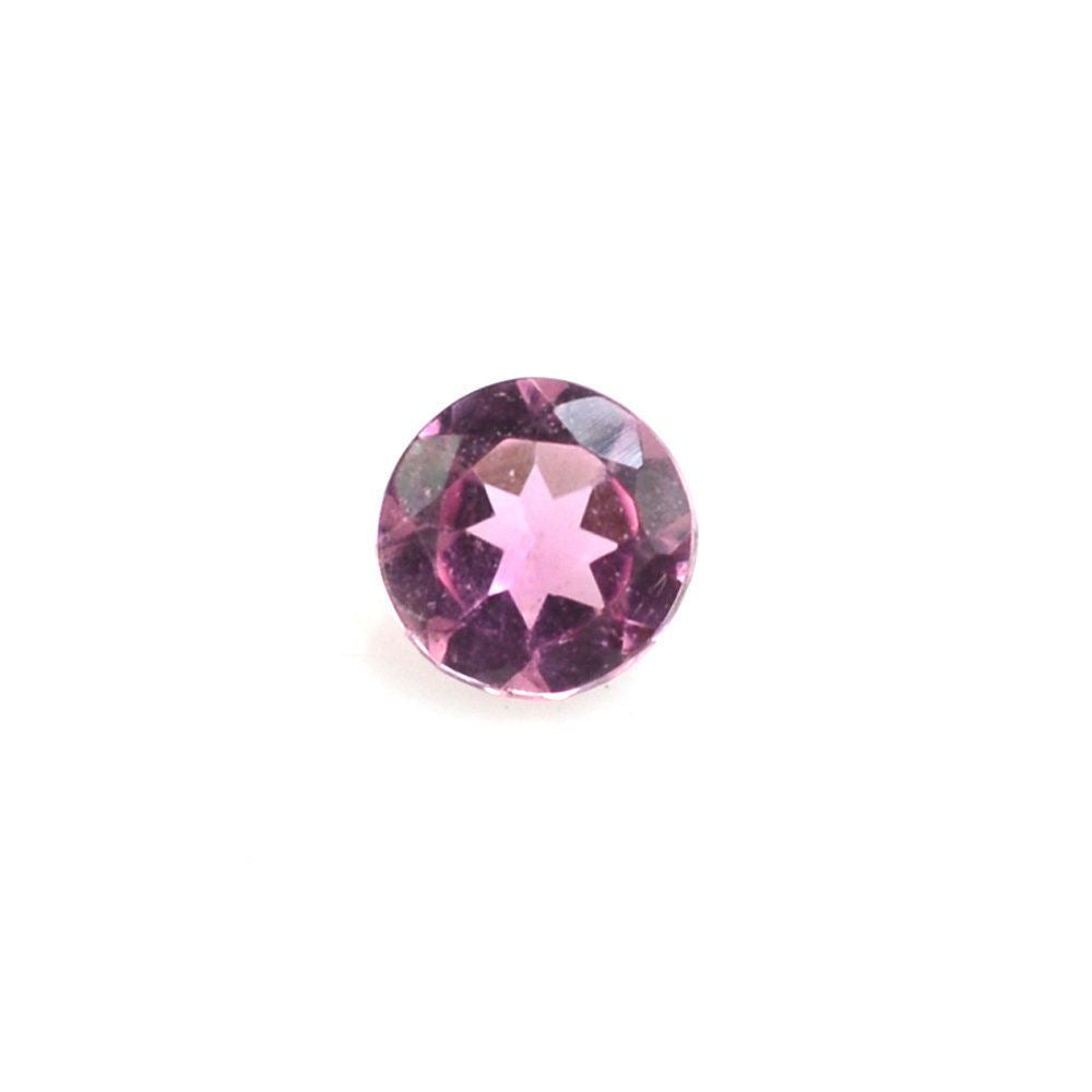 PINK TOURMALINE CUT ROUND (LITE) 2.75MM 0.10 Cts.