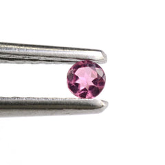 PINK TOURMALINE CUT ROUND (LITE) 2.75MM 0.10 Cts.