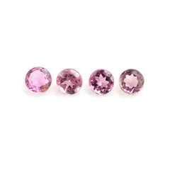 PINK TOURMALINE CUT ROUND (LITE) 2MM 0.04 Cts.