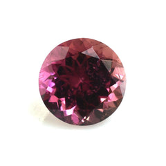 PINK TOURMALINE CUT ROUND (DARK/SI) 6.50MM 1.10 Cts.