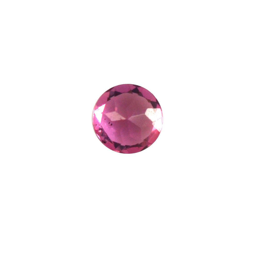 PINK TOURMALINE CUT ROUND (LITE) 3MM 0.11 Cts.