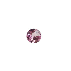 PINK TOURMALINE CHECKER CUT ROUND (LITE/SI) 3MM 0.12 Cts.