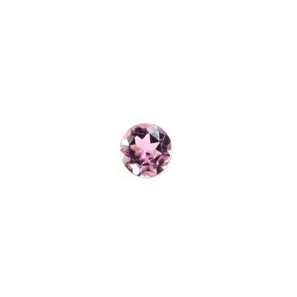 PINK TOURMALINE CUT ROUND 1.80MM (MEDIUM/SI) 0.03 Cts.