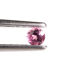 PINK TOURMALINE CUT ROUND 3.30MM (MEDIUM/HI) 0.15 Cts.