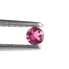 PINK TOURMALINE CUT ROUND 3.30MM (MEDIUM/SI) 0.15 Cts.