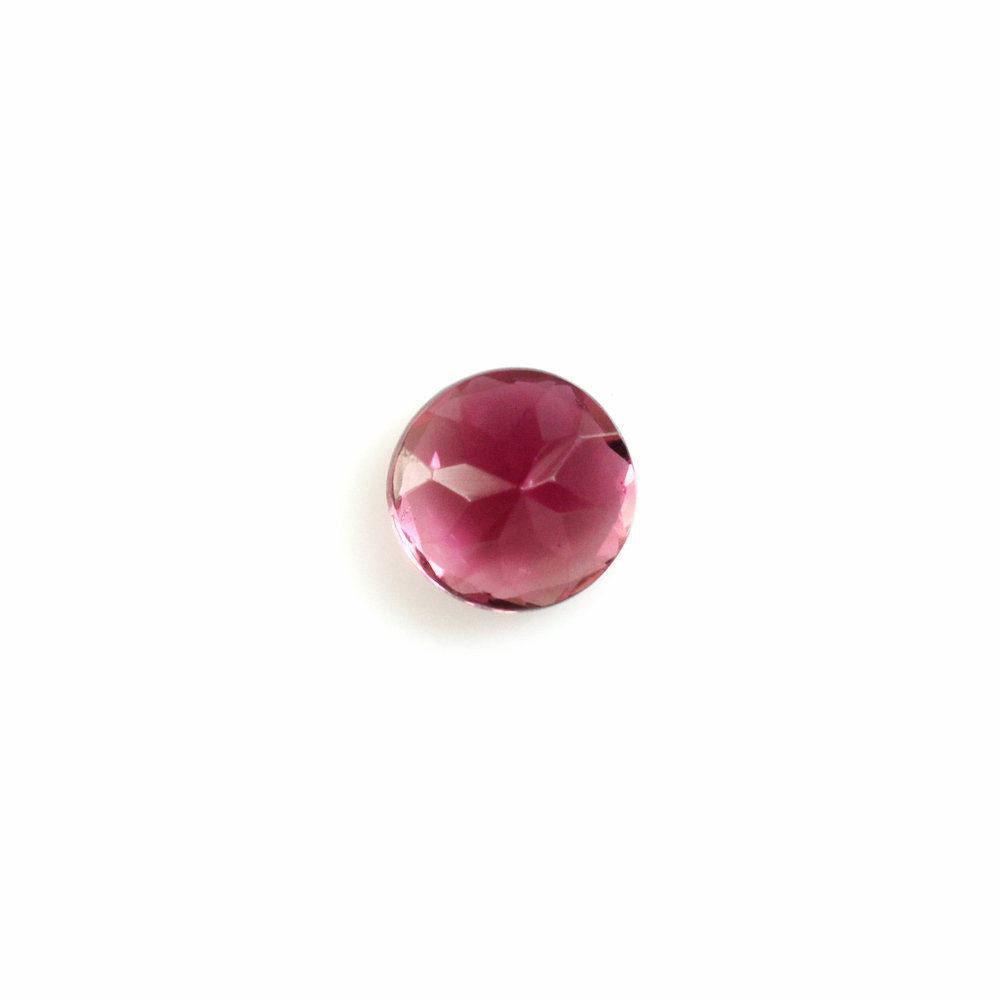 PINK TOURMALINE CUT ROUND 3.70MM (DARK) 0.19 Cts.