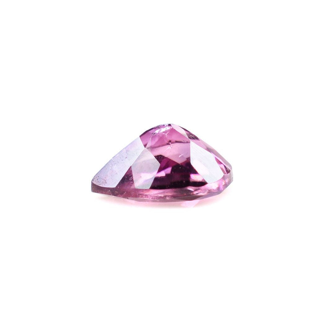 PINK TOURMALINE CUT PEAR (DARK/SI) 7X5MM 0.65 Cts.