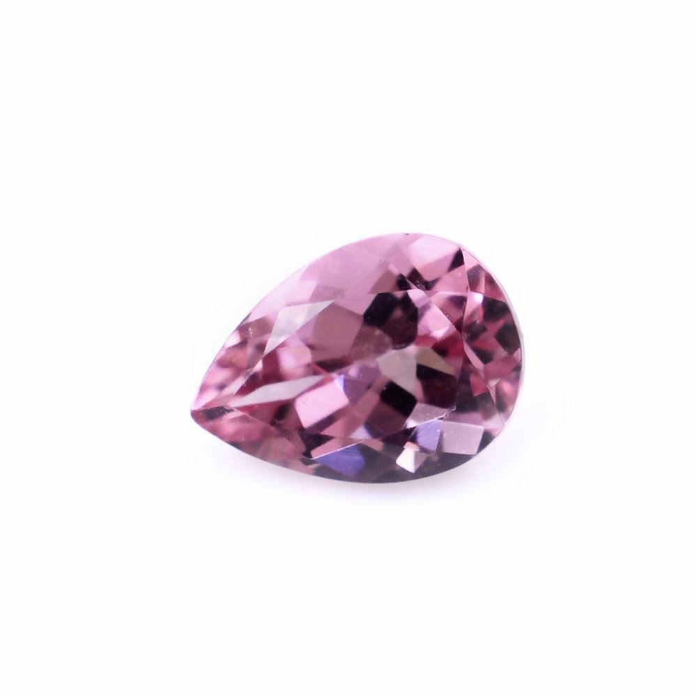 PINK TOURMALINE CUT PEAR (LITE/SI) 7X5MM 0.77 Cts.