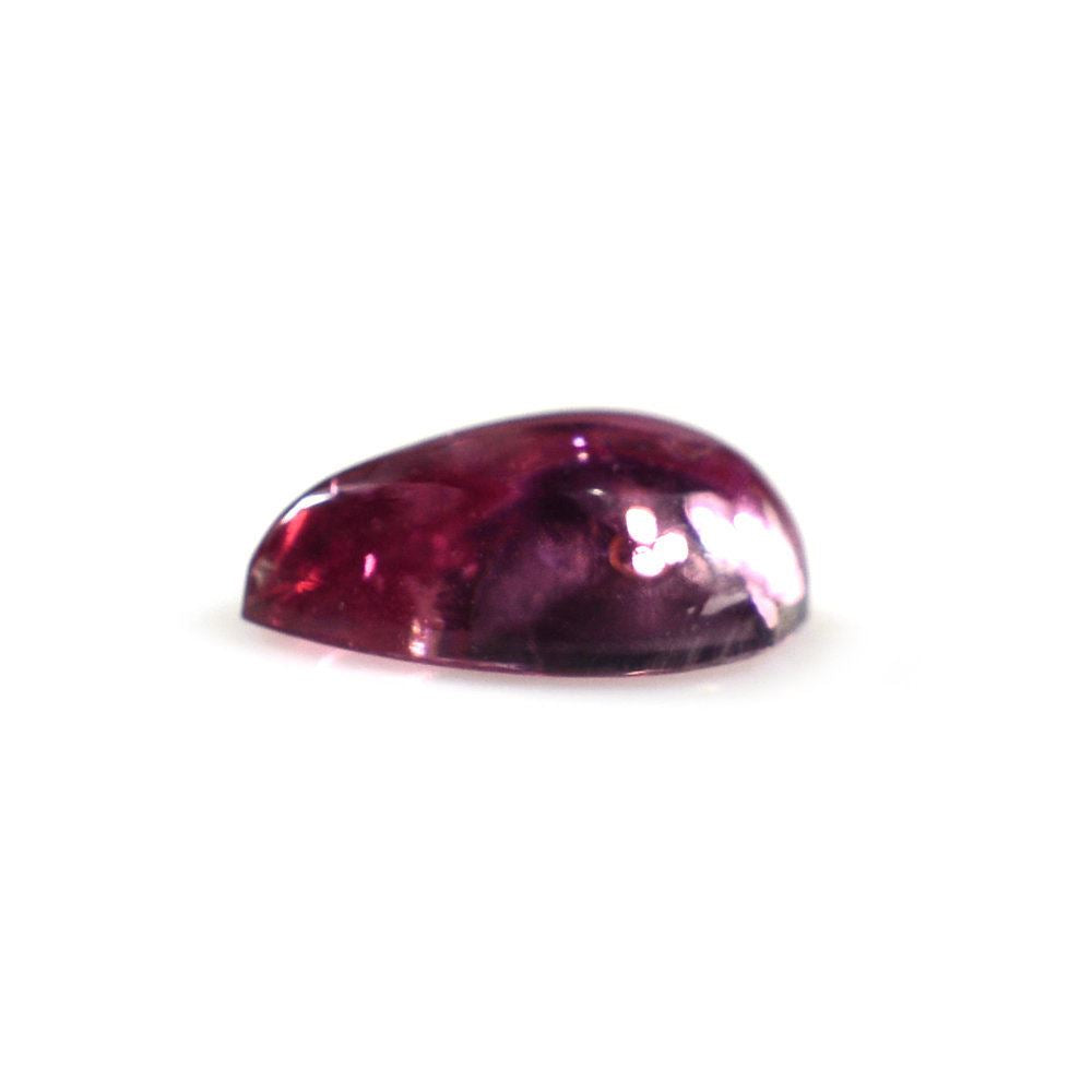 PINK TOURMALINE PEAR CAB (LITE/SI) 7X5MM 0.75 Cts.