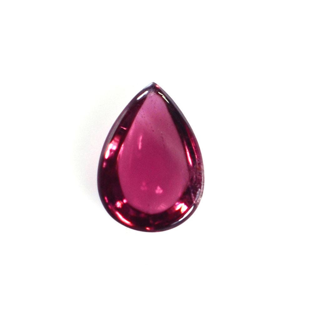 PINK TOURMALINE PEAR CAB (DARK/SI) 7X5MM 0.75 Cts.