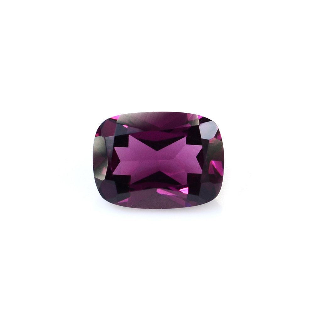 PINK TOURMALINE CUT CUSHION (VERY DARK) 8X6MM 1.85 Cts.