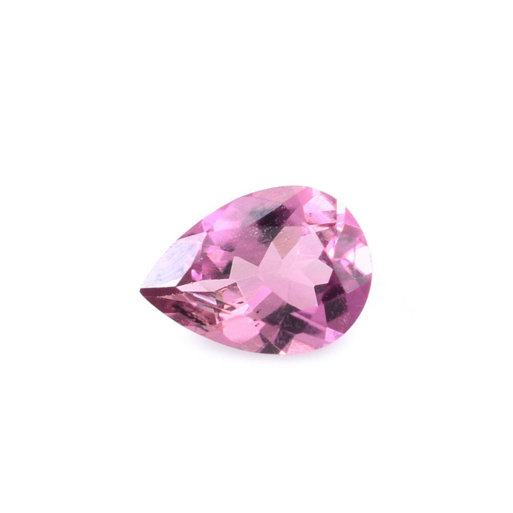 PINK TOURMALINE CUT PEAR (MEDIUM) 7X5MM 0.62 Cts.