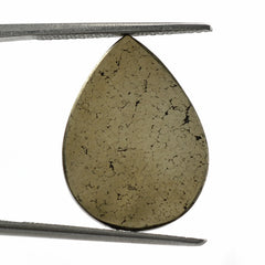 PYRITE PEAR PLATE 20X15MM 11.23 Cts.