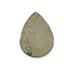 PYRITE PEAR PLATE 16X12MM 7.35 Cts.