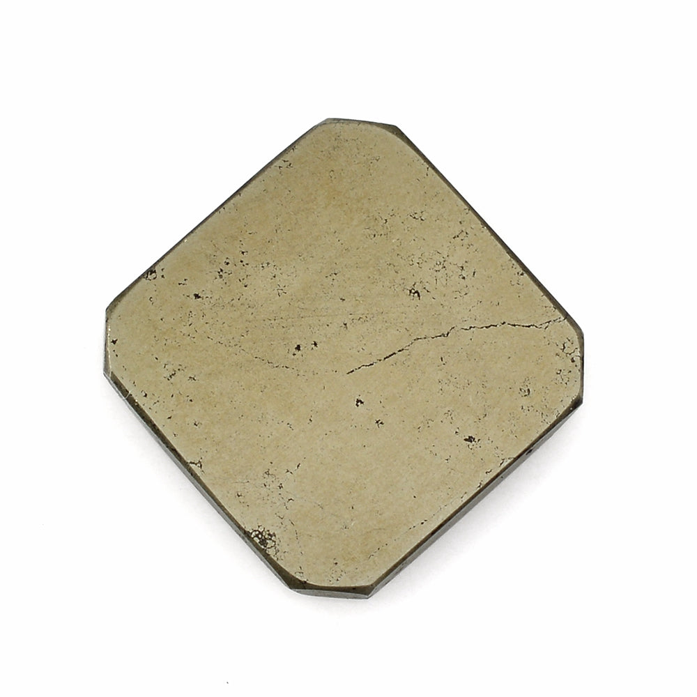 PYRITE SQUARE - OCTAGON PLATE 15MM 10.30 Cts.