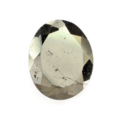 PYRITE ROSE CUT IRREGULAR OVAL 10X8MM 3.05 Cts.