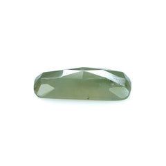 QUARTZ CAT'S EYE GREY CUT CUSHION CAB 18.00X10.00 MM 5.15 Cts.