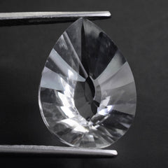 CRYSTAL CONCAVE BRIOLETTE PEAR (DES#14,15) 18X13MM 8.22 Cts.