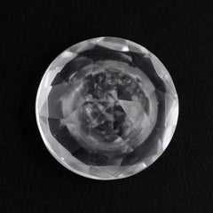 CRYSTAL CUT ROUND (WITH INSIDE BLACK SPINEL CUT ROUND) 8MM 2.01 Cts.