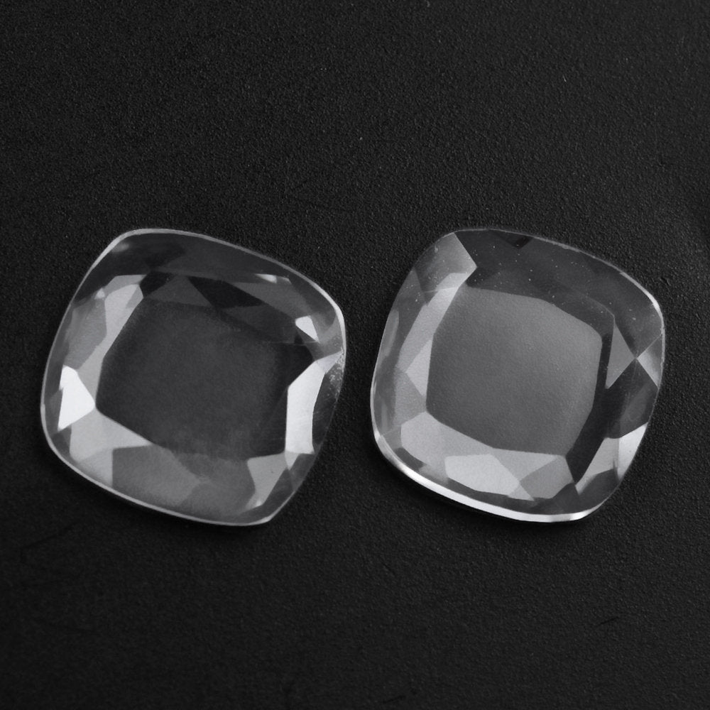 CRYSTAL CUSHION PLATES 10MM 2.24 Cts.