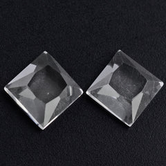 CRYSTAL PRINCESS CUT SUQARE PLATES 5MM 0.73 Cts.