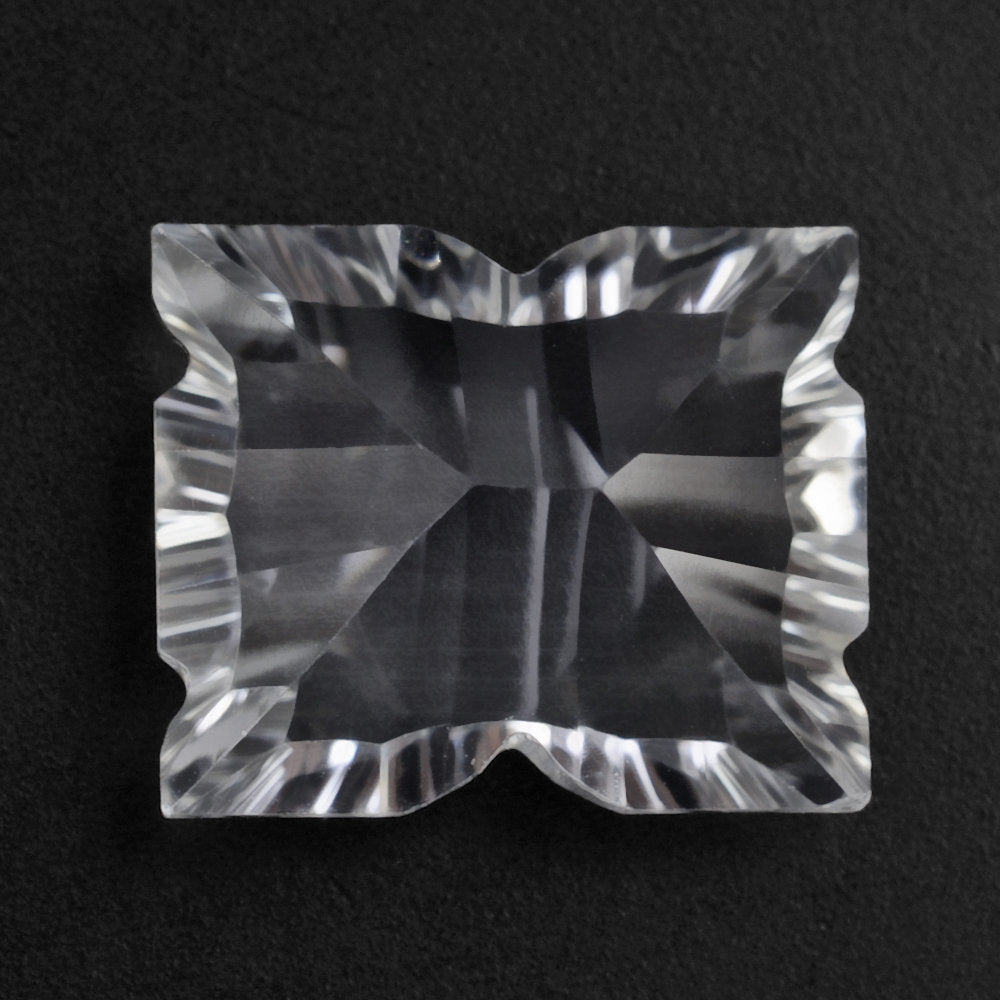 CRYSTAL CONCAVE BOW 12X10MM 5.12 Cts.