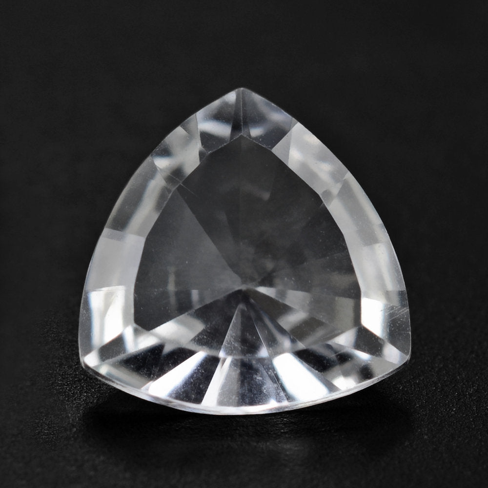 CRYSTAL MIRROR CUT TRILLION 8MM 1.29 Cts.