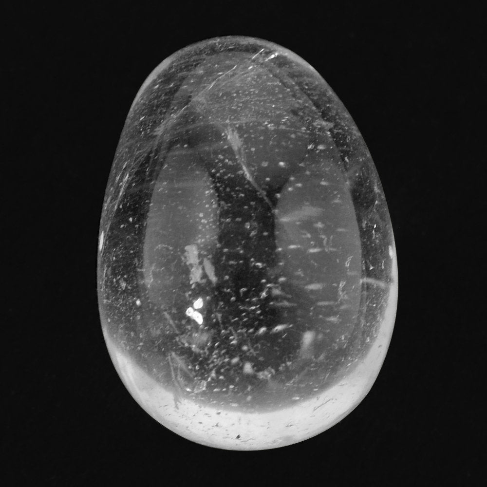 CRYSTAL PLAIN EGG 29X20MM 85.80 Cts.