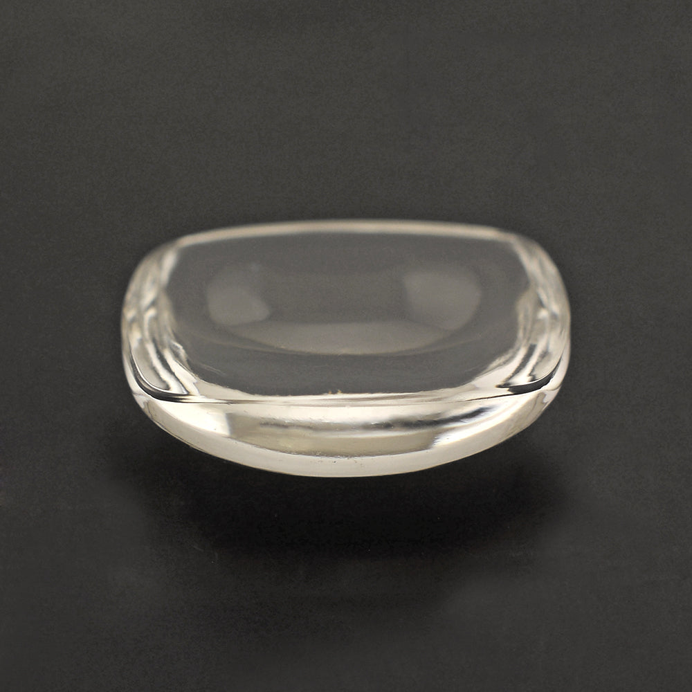 CRYSTAL CUSHION CAB (FLAT) 18MM 16.25 Cts.