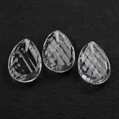 CRYSTAL CONCAVE PLATE HALF DRILL (DES#16) 14X10MM 4.59 Cts.