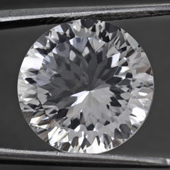 CRYSTAL CONCAVE CUT ROUND (DES#46) 15MM 11.30 Cts.