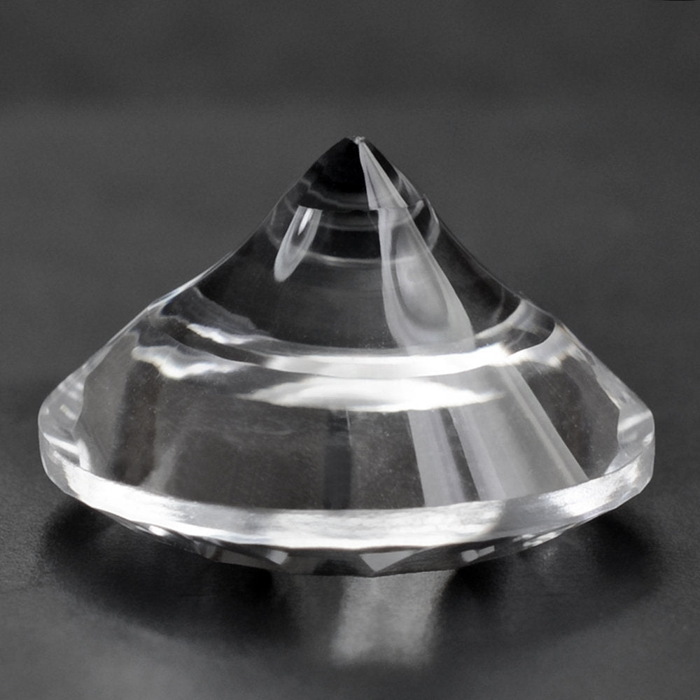 CRYSTAL CONCAVE CONE ROUND (DES#140) 14MM 4.13 Cts.